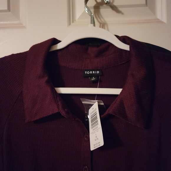 Burgundy Torrid Dress - Picture 4 of 4